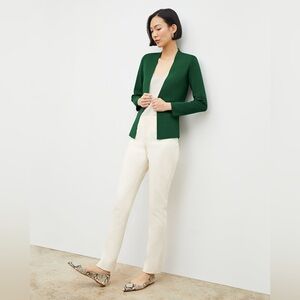 MM Lafleur The Hockley Jean Straight Leg Pant in Ivory Tusk Career Office